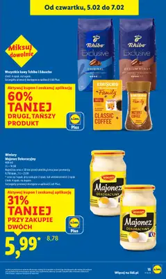 Lidl - gazetka promocyjna Oferta od czwartku od czwartku 05.02 do soboty 07.02 - strona 15