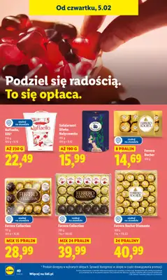 Lidl - gazetka promocyjna Oferta od czwartku od czwartku 05.02 do soboty 07.02 - strona 44