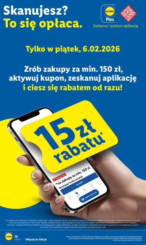 Lidl - gazetka promocyjna Oferta od czwartku od czwartku 05.02 do soboty 07.02 - strona 10
