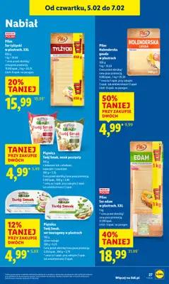 Lidl - gazetka promocyjna Oferta od czwartku od czwartku 05.02 do soboty 07.02 - strona 31