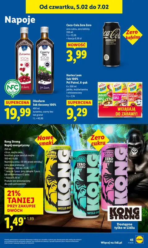 Lidl - gazetka promocyjna Oferta od czwartku od czwartku 05.02 do soboty 07.02 - strona 49
