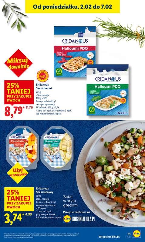 Lidl - gazetka promocyjna Oferta od czwartku od czwartku 05.02 do soboty 07.02 - strona 35