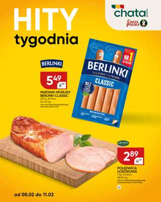 Chata Polska - gazetka promocyjna Hity tygodnia od czwartku 05.02 do środy 11.02 - strona 3