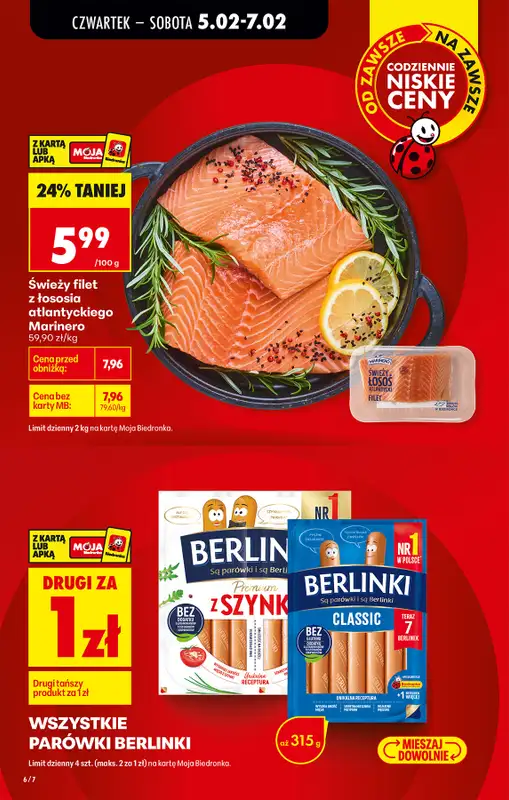Biedronka - gazetka promocyjna Najlepsze promocje! od czwartku 05.02 do soboty 07.02 - strona 5
