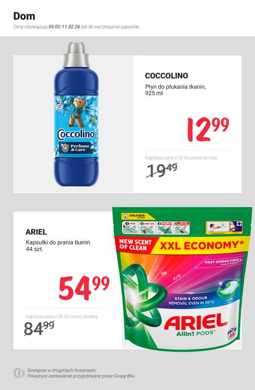 Rossmann - gazetka promocyjna MEGA promocje z nowej gazetki od czwartku 05.02 do środy 11.02 - strona 12