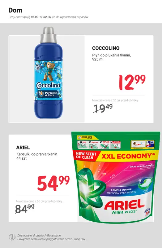 Rossmann - gazetka promocyjna MEGA promocje z nowej gazetki od czwartku 05.02 do środy 11.02 - strona 12