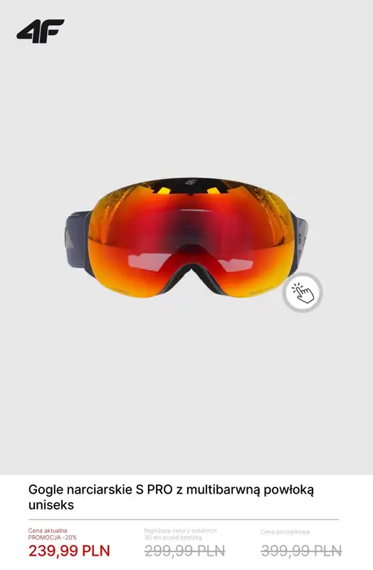 4F - gazetka promocyjna Kolekcja narciarska do -50% od czwartku 05.02  - strona 14