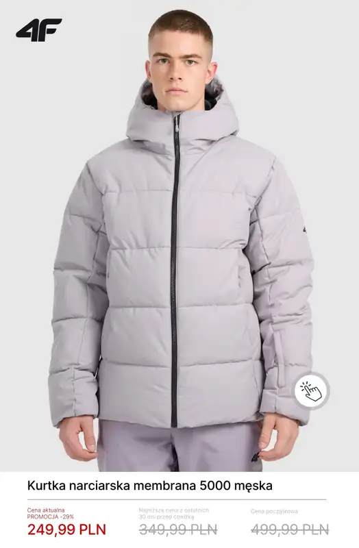 4F - gazetka promocyjna Kolekcja narciarska do -50% od czwartku 05.02  - strona 5