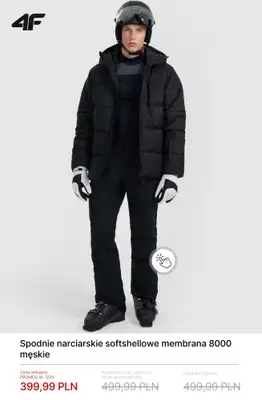 4F - gazetka promocyjna Kolekcja narciarska do -50% od czwartku 05.02  - strona 10