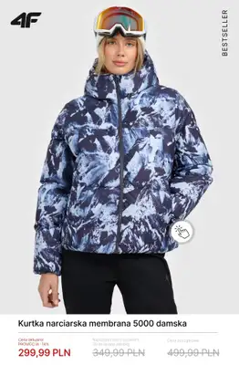 4F - gazetka promocyjna Kolekcja narciarska do -50% od czwartku 05.02  - strona 4