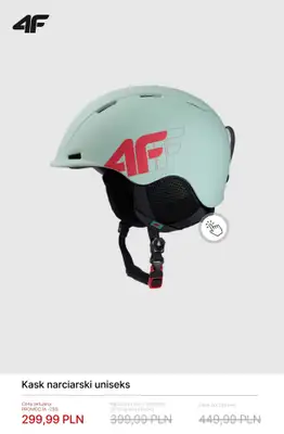4F - gazetka promocyjna Kolekcja narciarska do -50% od czwartku 05.02  - strona 12