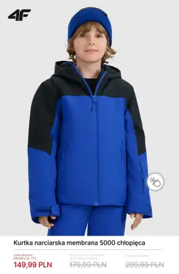 4F - gazetka promocyjna Kolekcja narciarska do -50% od czwartku 05.02  - strona 16