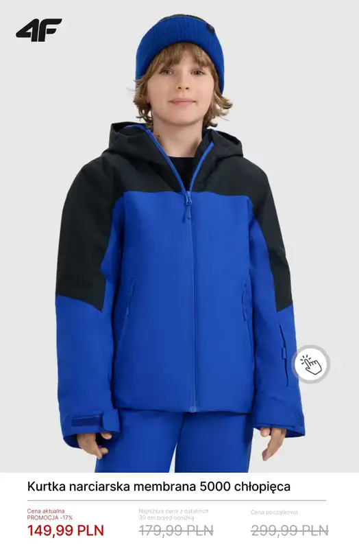 4F - gazetka promocyjna Kolekcja narciarska do -50% od czwartku 05.02  - strona 16