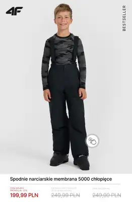 4F - gazetka promocyjna Kolekcja narciarska do -50% od czwartku 05.02  - strona 18