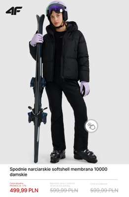 4F - gazetka promocyjna Kolekcja narciarska do -50% od czwartku 05.02  - strona 9