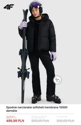 4F - gazetka promocyjna Kolekcja narciarska do -50% od czwartku 05.02  - strona 9