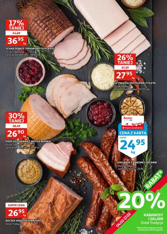 Auchan - gazetka promocyjna Gazetka Racibórz I Serduszko bije w rytmie promocji! od środy 04.02 do wtorku 17.02 - strona 9