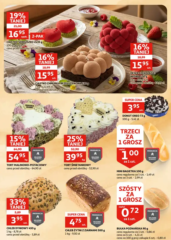 Auchan - gazetka promocyjna Gazetka Racibórz I Serduszko bije w rytmie promocji! od środy 04.02 do wtorku 17.02 - strona 14