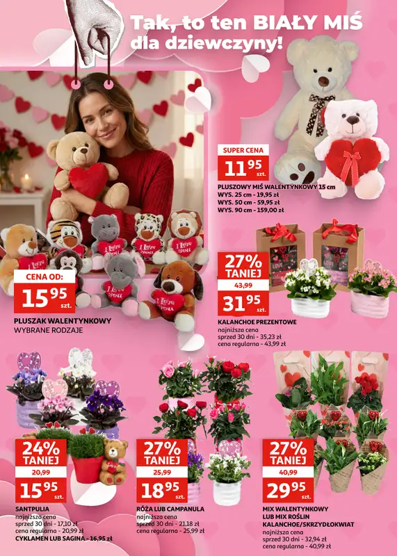 Auchan - gazetka promocyjna Gazetka Zielona Góra I Serduszko bije w rytmie promocji! od środy 04.02 do wtorku 17.02 - strona 6