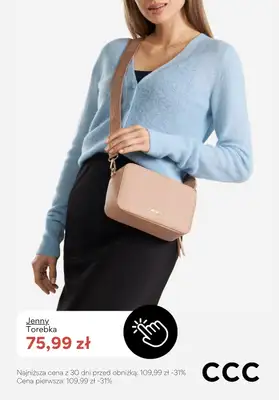CCC - gazetka promocyjna -40% na wszystkie torby, plecaki i walizki od czwartku 05.02  - strona 6