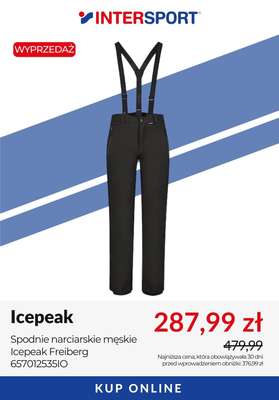 Spodnie narciarskie męskie Icepeak Freiberg