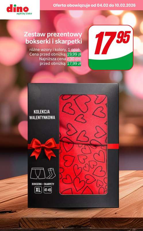 Dino - gazetka promocyjna Upominki na Walentynki w SUPER cenach! od czwartku 05.02 do wtorku 10.02 - strona 2