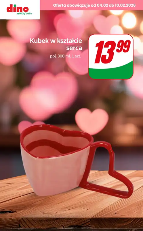Dino - gazetka promocyjna Upominki na Walentynki w SUPER cenach! od czwartku 05.02 do wtorku 10.02 - strona 3