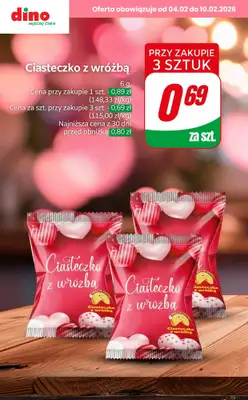 Dino - gazetka promocyjna Upominki na Walentynki w SUPER cenach! od czwartku 05.02 do wtorku 10.02 - strona 7