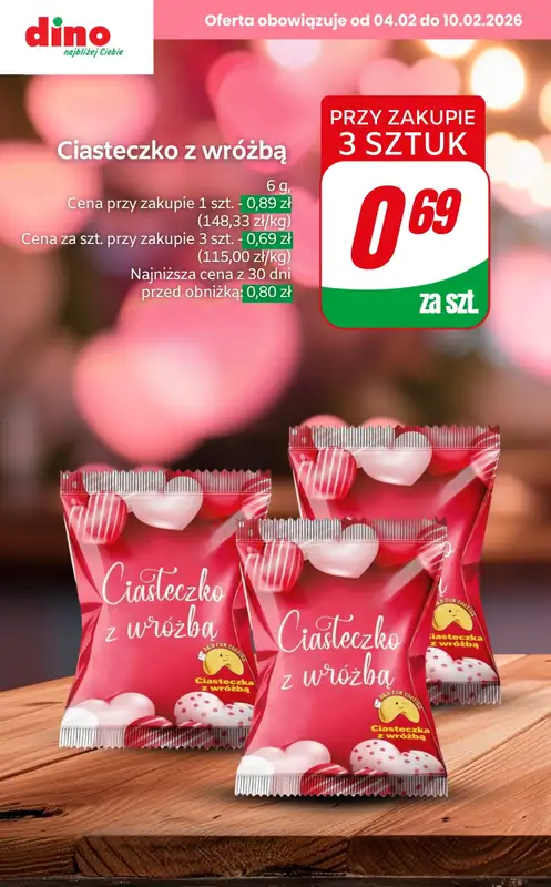 Dino - gazetka promocyjna Upominki na Walentynki w SUPER cenach! od czwartku 05.02 do wtorku 10.02 - strona 7