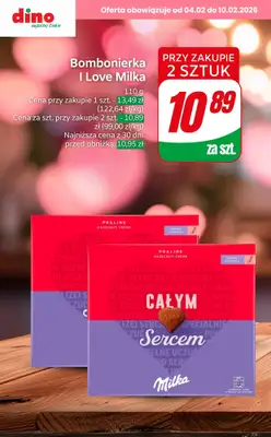 Dino - gazetka promocyjna Upominki na Walentynki w SUPER cenach! od czwartku 05.02 do wtorku 10.02 - strona 8