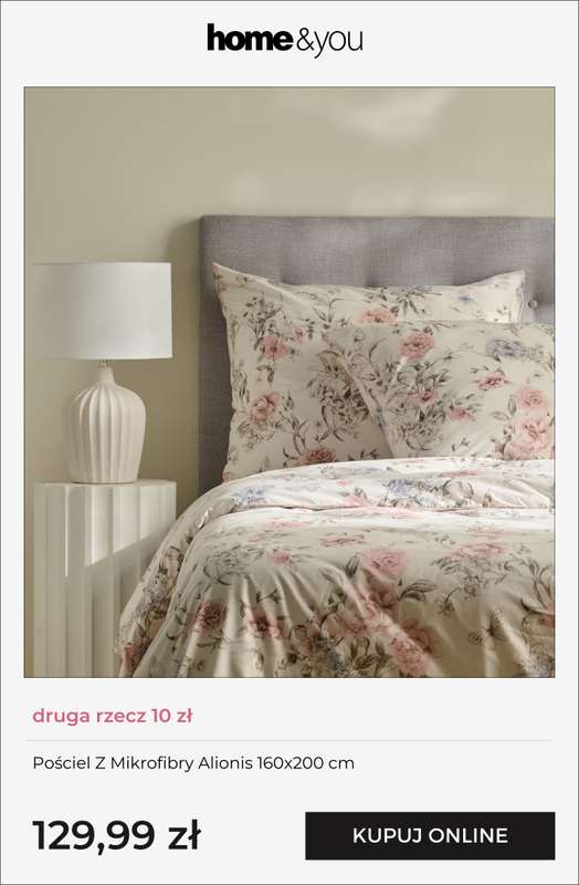 home&you - gazetka promocyjna Druga rzecz 10 zł od czwartku 05.02 do poniedziałku 09.02 - strona 4