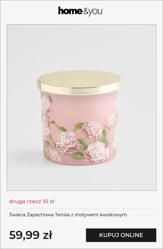 home&you - gazetka promocyjna Druga rzecz 10 zł od czwartku 05.02 do poniedziałku 09.02 - strona 6