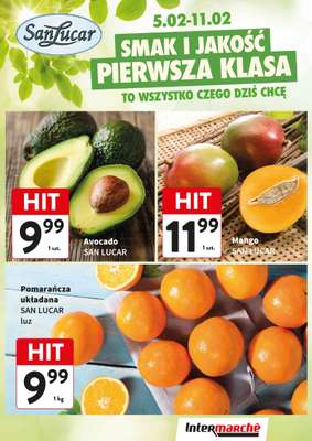 Intermarche - gazetka promocyjna Świeży kram od czwartku 05.02 do środy 11.02