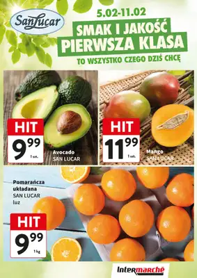 Intermarche - gazetka promocyjna Świeży kram od czwartku 05.02 do środy 11.02