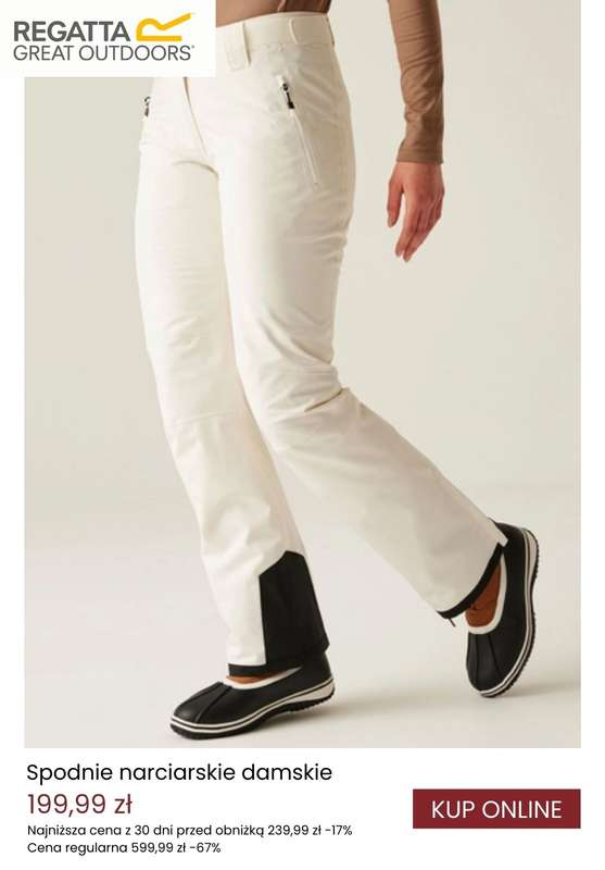 Igrzyska Olimpijskie - gazetka promocyjna Regatta | Damska odzież narciarska - wyprzedaż od czwartku 05.02  - strona 8