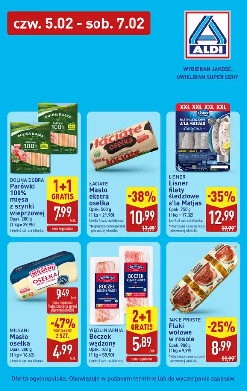 Aldi - gazetka promocyjna Mix okazji w super cenach Aldi! od czwartku 05.02 do soboty 07.02 - strona 2