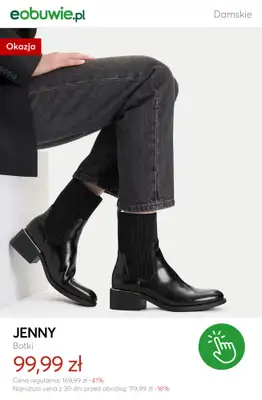 eobuwie.pl - gazetka promocyjna Botki damskie – sezonowe przeceny od czwartku 05.02  - strona 2