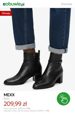 eobuwie.pl - gazetka promocyjna Botki damskie – sezonowe przeceny od czwartku 05.02  - strona 8
