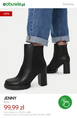 eobuwie.pl - gazetka promocyjna Botki damskie – sezonowe przeceny od czwartku 05.02  - strona 10