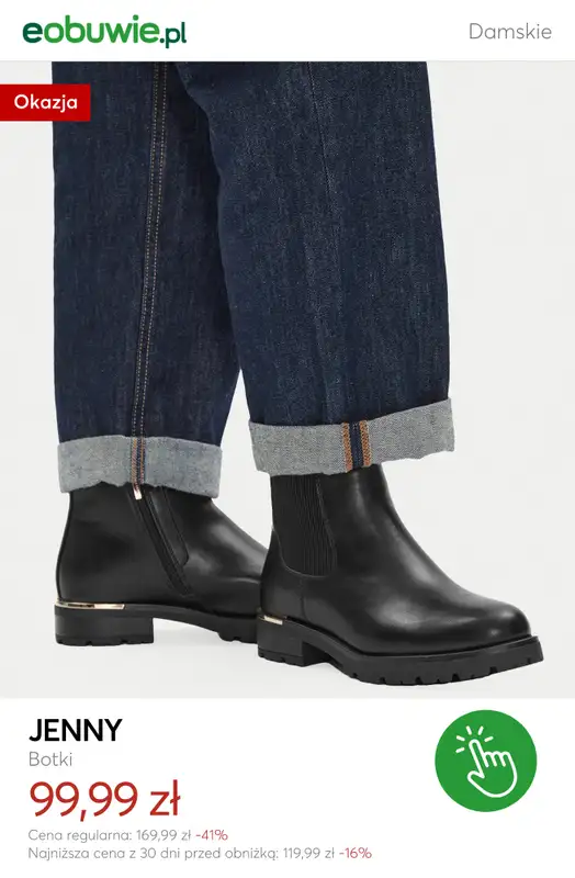 eobuwie.pl - gazetka promocyjna Botki damskie – sezonowe przeceny od czwartku 05.02  - strona 4