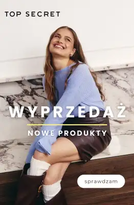 Top Secret - gazetka promocyjna Nowe produkty w wyprzedaży od czwartku 05.02 do poniedziałku 16.02