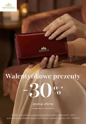 BEST SALE - gazetka promocyjna Wittchen | -30% walentynkowe prezenty od czwartku 05.02 