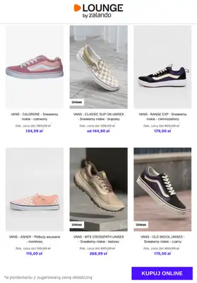 Lounge by Zalando - gazetka promocyjna Do -76% VANS od czwartku 05.02 do niedzieli 08.02 - strona 9