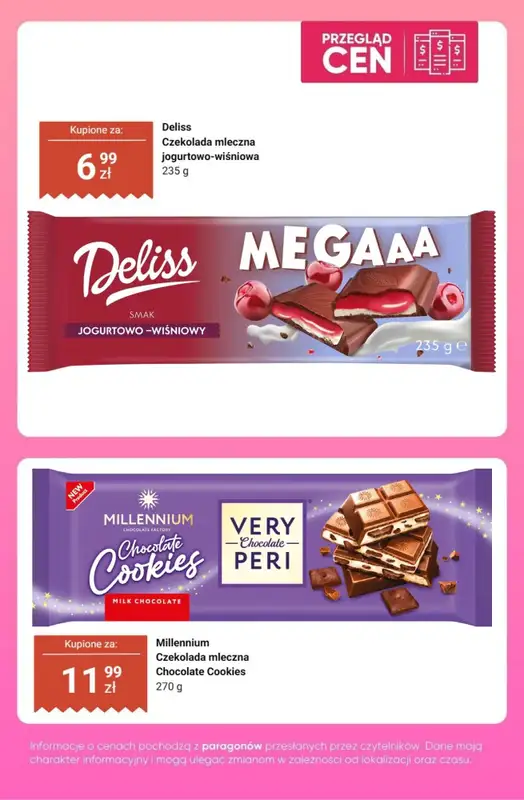 Dino - gazetka promocyjna Słodycze - przegląd cen od czwartku 05.02 do wtorku 10.02 - strona 7