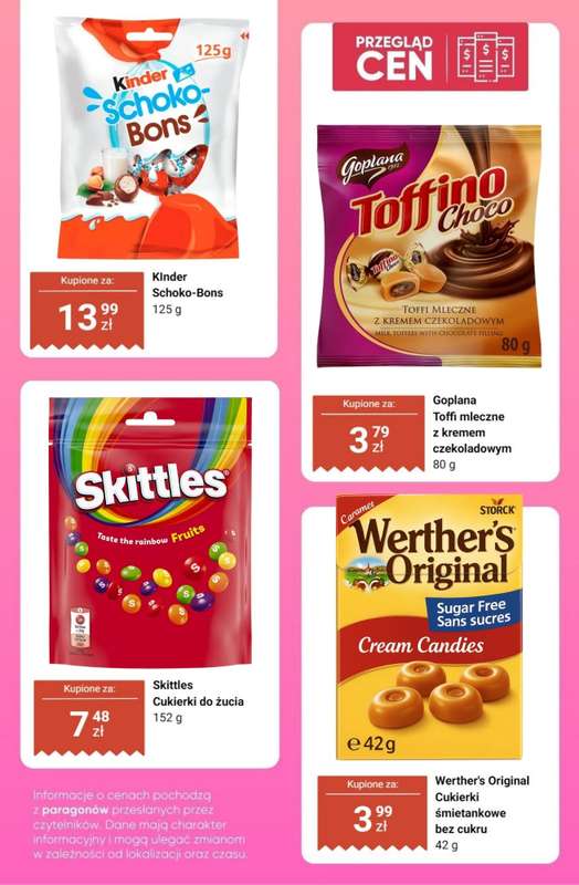 Dino - gazetka promocyjna Słodycze - przegląd cen od czwartku 05.02 do wtorku 10.02 - strona 3
