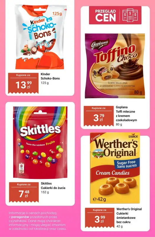 Dino - gazetka promocyjna Słodycze - przegląd cen   - strona 3