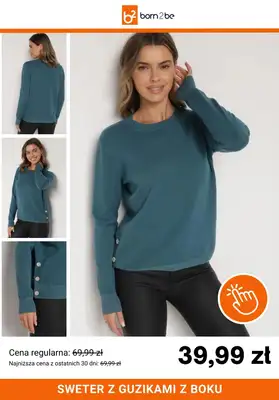 Born2be - gazetka promocyjna Ciepłe swetry już od 39,99 zł od czwartku 05.02 do wtorku 17.02 - strona 4