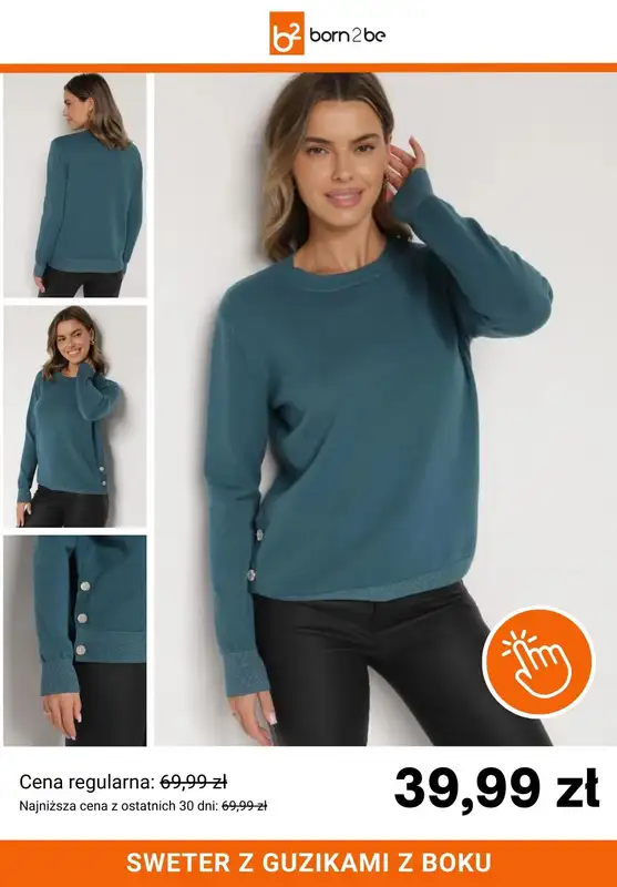 Born2be - gazetka promocyjna Ciepłe swetry już od 39,99 zł od czwartku 05.02 do wtorku 17.02 - strona 4