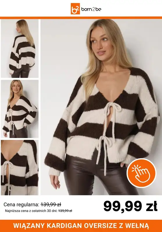 Born2be - gazetka promocyjna Ciepłe swetry już od 39,99 zł od czwartku 05.02 do wtorku 17.02 - strona 10