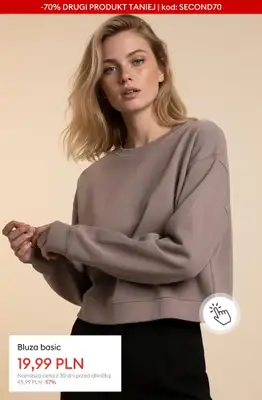 Sinsay - gazetka promocyjna WYPRZEDAŻ: -70% na DRUGI PRODUKT! od czwartku 05.02  - strona 3